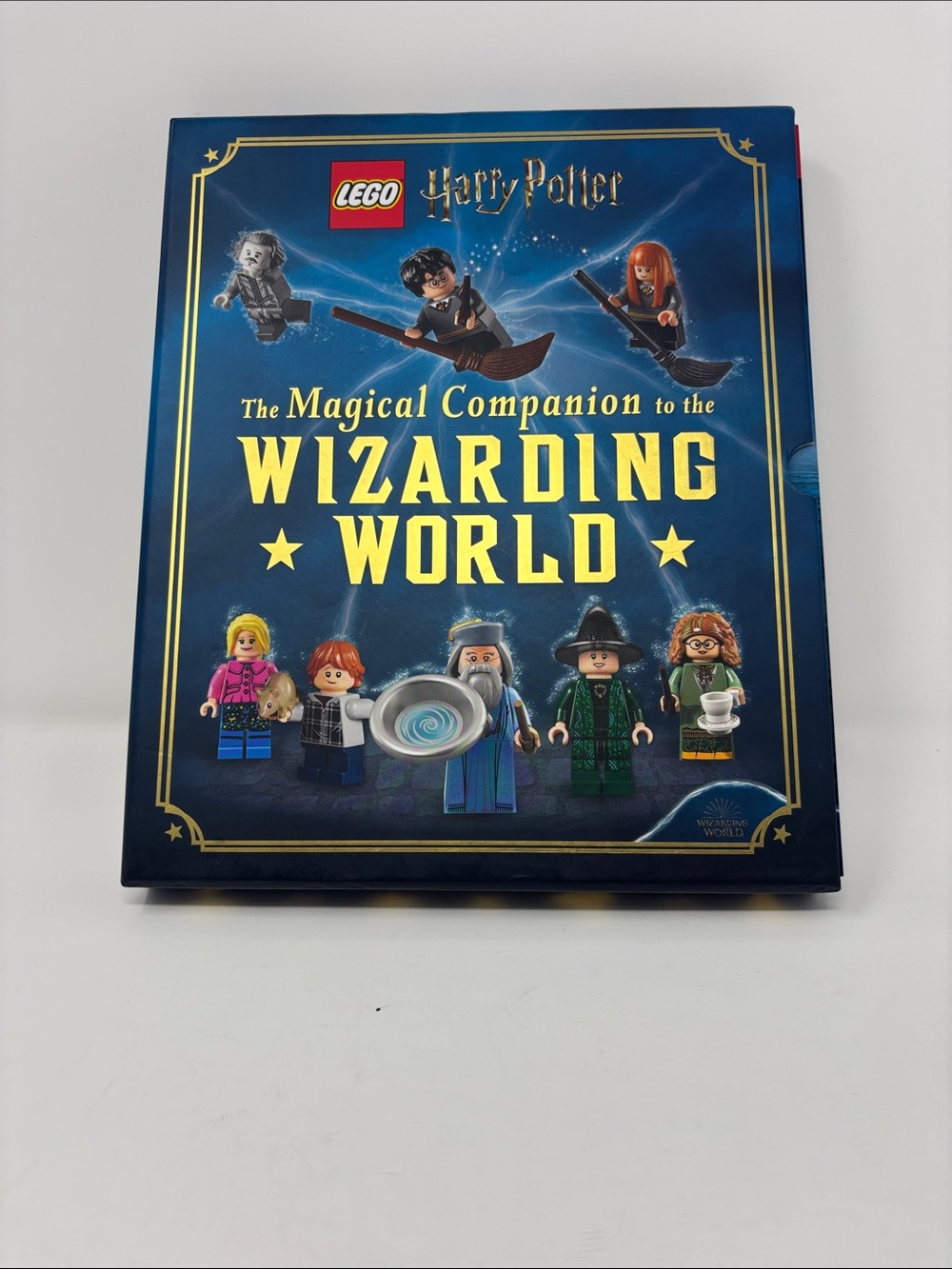 LEGO Harry Potter Wizarding World Hardcover Book - Blue and Gold